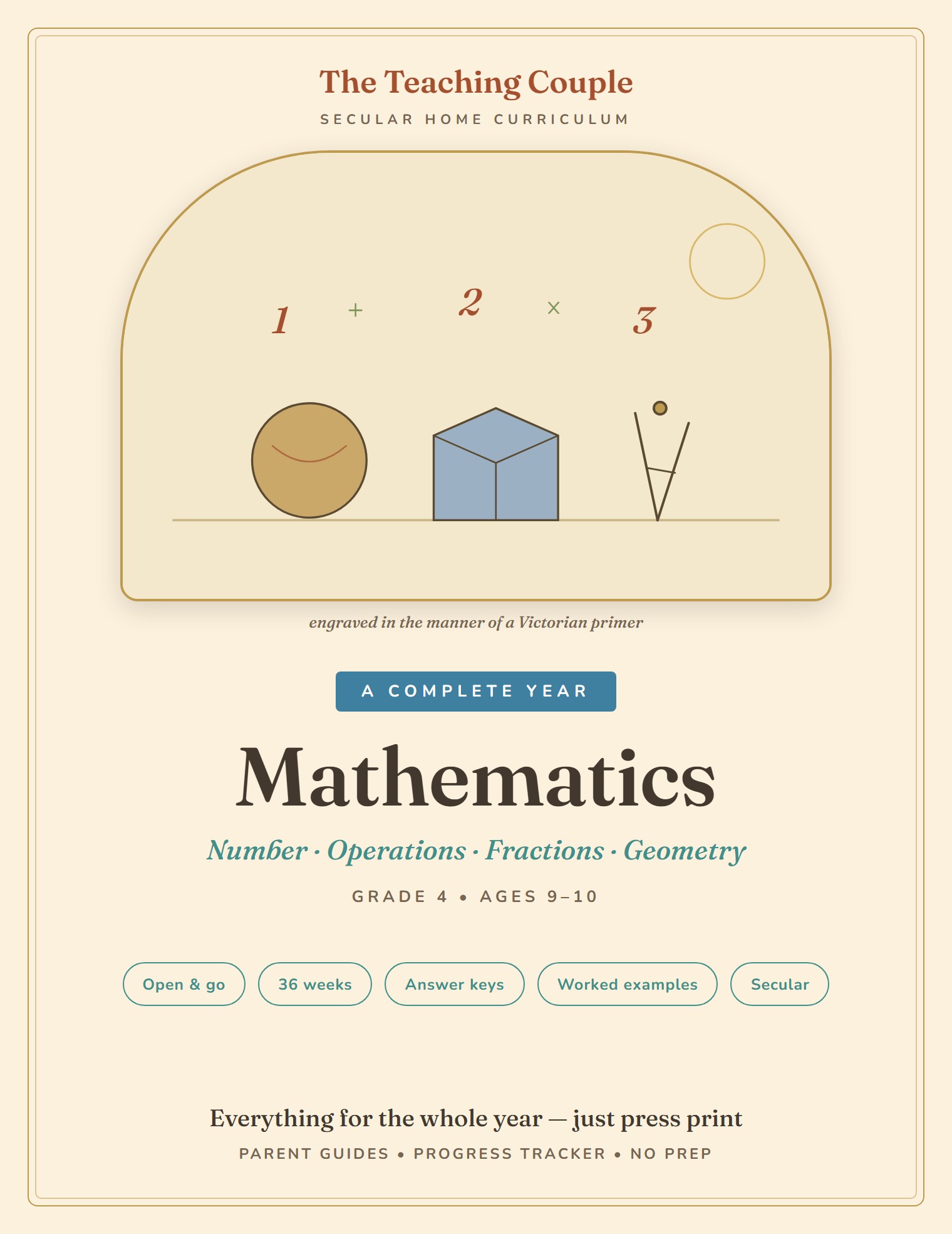 Grade 4 Math — Complete Year